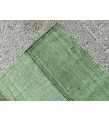8x12 retro green hemp patchwork, Handmade Area Rug , Turkish rug , 7'10 X 11'7 green rug