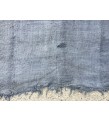 6x12 nomadic area rug, boho hemp rug, Hand knotted Rug, 5'7 X 12'2 retro rug
