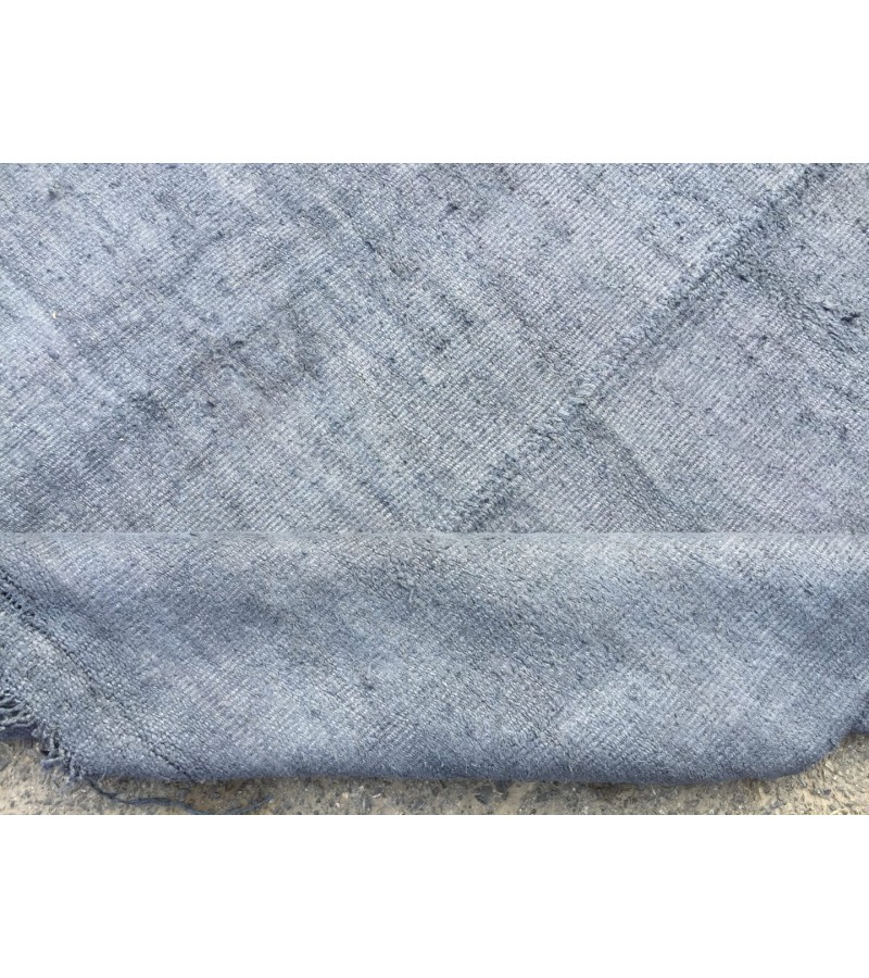 6x12 nomadic area rug, boho hemp rug, Hand knotted Rug, 5'7 X 12'2 retro rug