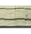 6x11 nomadic hemp rug, vintage hemp, Handmade Area rug , 5'9 X 10'7 Turkish Rug