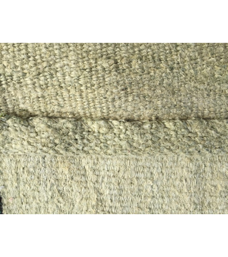 6x11 nomadic hemp rug, vintage hemp, Handmade Area rug , 5'9 X 10'7 Turkish Rug