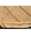 7x12 vintage woven hemp, beige brown handmade rug , 6'8 X 11'10 Area Rug