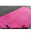 5x10 pink boho hemp runner, retro Turkish runner, 4'11 X 10'2 corridor rug