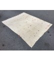5x6 square ivory hemp, retro rug , bedroom rug, 5'2 X 6'4 Handmade rug