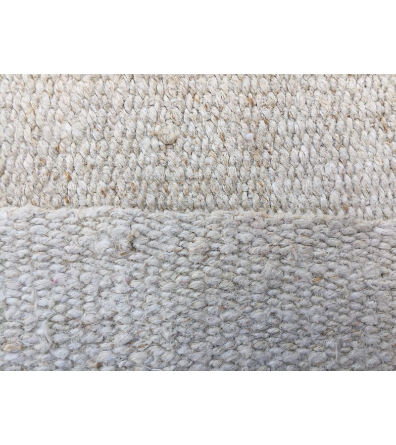 5x6 square ivory hemp, retro rug , bedroom rug, 5'2 X 6'4 Handmade rug