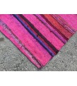 6x13 pink boho hemp , retro dining room rug, Pink Turkish Rug , 6'3 X 12'10 hemp Rug