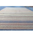 7x10 flat woven kilim, Turkish bedroom kilim , Oriental rug, 6'11 X 9'8 Handmade rug