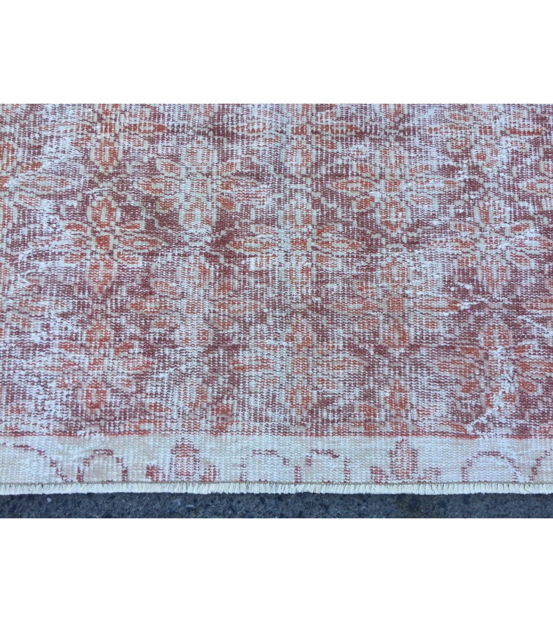 6x9 abstract office rug, wool rug , Distressed rug , 5'9 X 9' home decor rug , Kitchen rug