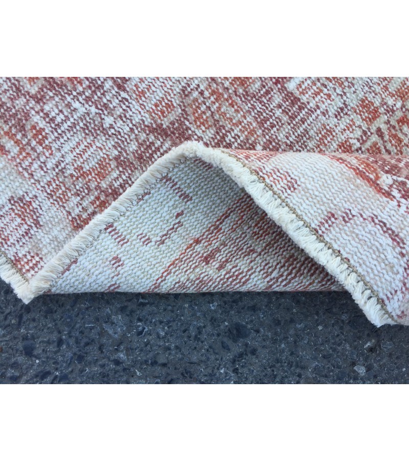 6x9 abstract office rug, wool rug , Distressed rug , 5'9 X 9' home decor rug , Kitchen rug