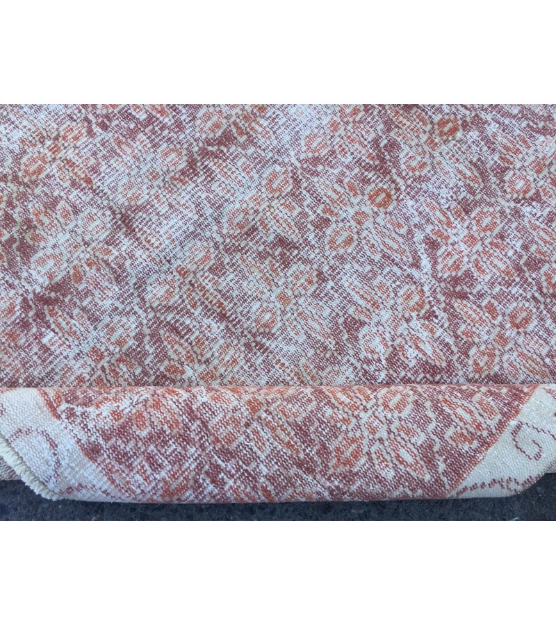 6x9 abstract office rug, wool rug , Distressed rug , 5'9 X 9' home decor rug , Kitchen rug