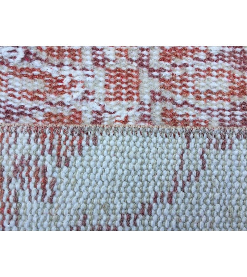 6x9 abstract office rug, wool rug , Distressed rug , 5'9 X 9' home decor rug , Kitchen rug