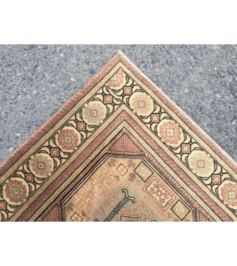6x10 hand woven rug, wool geometric living room rug, 6'2 X 9'7 dining room rug