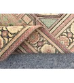 6x10 hand woven rug, wool geometric living room rug, 6'2 X 9'7 dining room rug