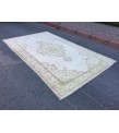 6x10 Area Rug , vintage Turkish rug ,living room rug, 6'2 X 10'1 handmade rug