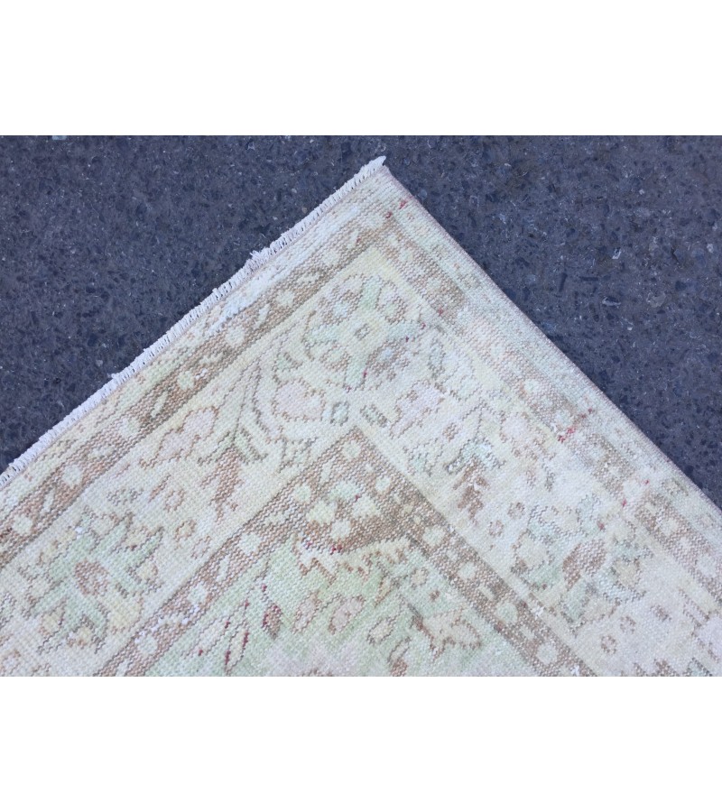 6x10 Area Rug , vintage Turkish rug ,living room rug, 6'2 X 10'1 handmade rug