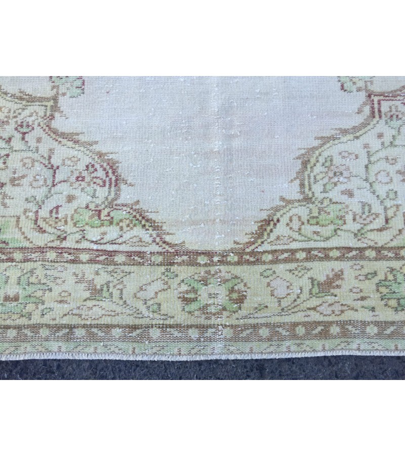 6x10 Area Rug , vintage Turkish rug ,living room rug, 6'2 X 10'1 handmade rug
