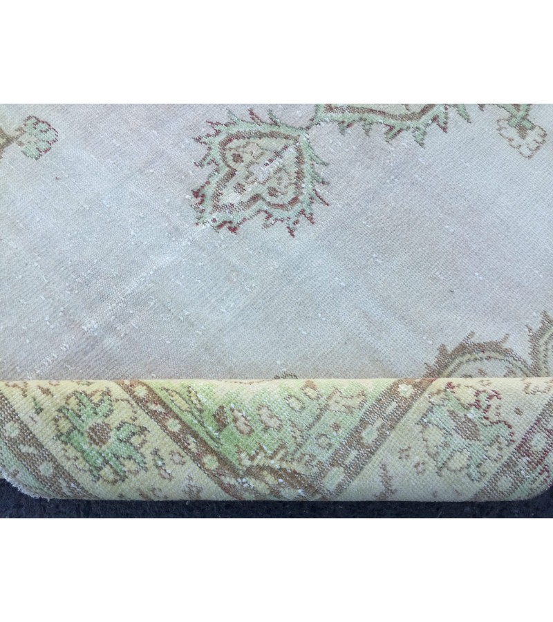6x10 Area Rug , vintage Turkish rug ,living room rug, 6'2 X 10'1 handmade rug
