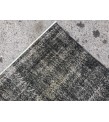 5x8 distressed rug, Area Rug , Black Turkish Rug ,4'6 X 7'8 Handmade Rug for living room