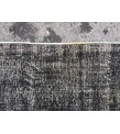 5x8 distressed rug, Area Rug , Black Turkish Rug ,4'6 X 7'8 Handmade Rug for living room