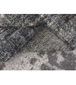 5x8 distressed rug, Area Rug , Black Turkish Rug ,4'6 X 7'8 Handmade Rug for living room