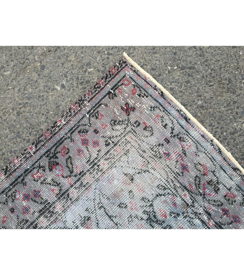 6x9 Turkish Rug, Handmade Rug, Area Rug, 5'6 X 8'8 Wool Rug, Organic Rug, Vintage Rug