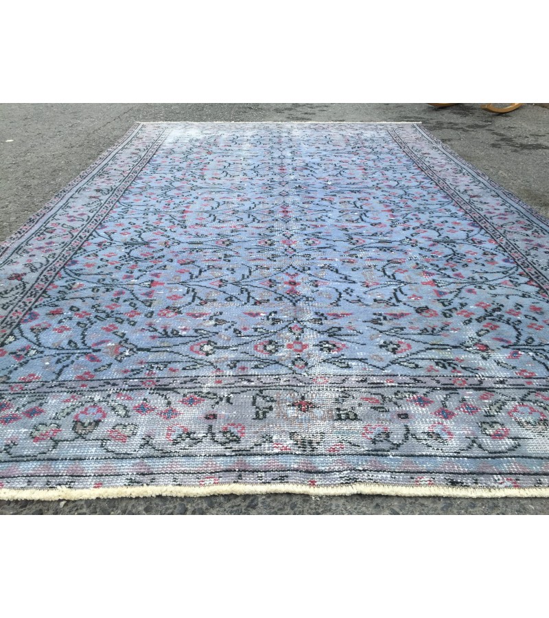 6x9 Turkish Rug, Handmade Rug, Area Rug, 5'6 X 8'8 Wool Rug, Organic Rug, Vintage Rug