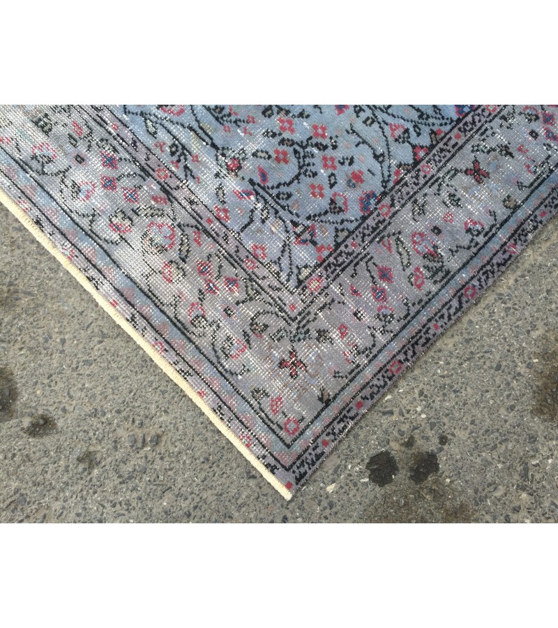 6x9 Turkish Rug, Handmade Rug, Area Rug, 5'6 X 8'8 Wool Rug, Organic Rug, Vintage Rug