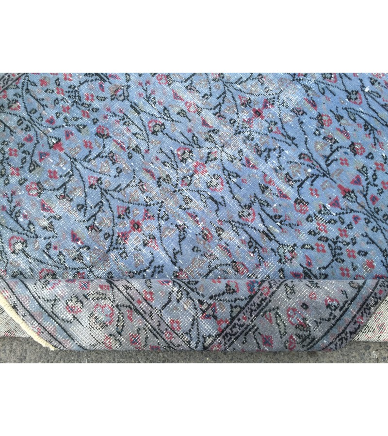 6x9 Turkish Rug, Handmade Rug, Area Rug, 5'6 X 8'8 Wool Rug, Organic Rug, Vintage Rug