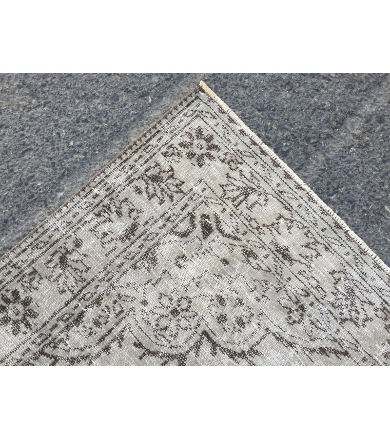 5x9 dining room rug, Turkish wool rug, Handmade rug ,5' X 8'6 bedroom rug