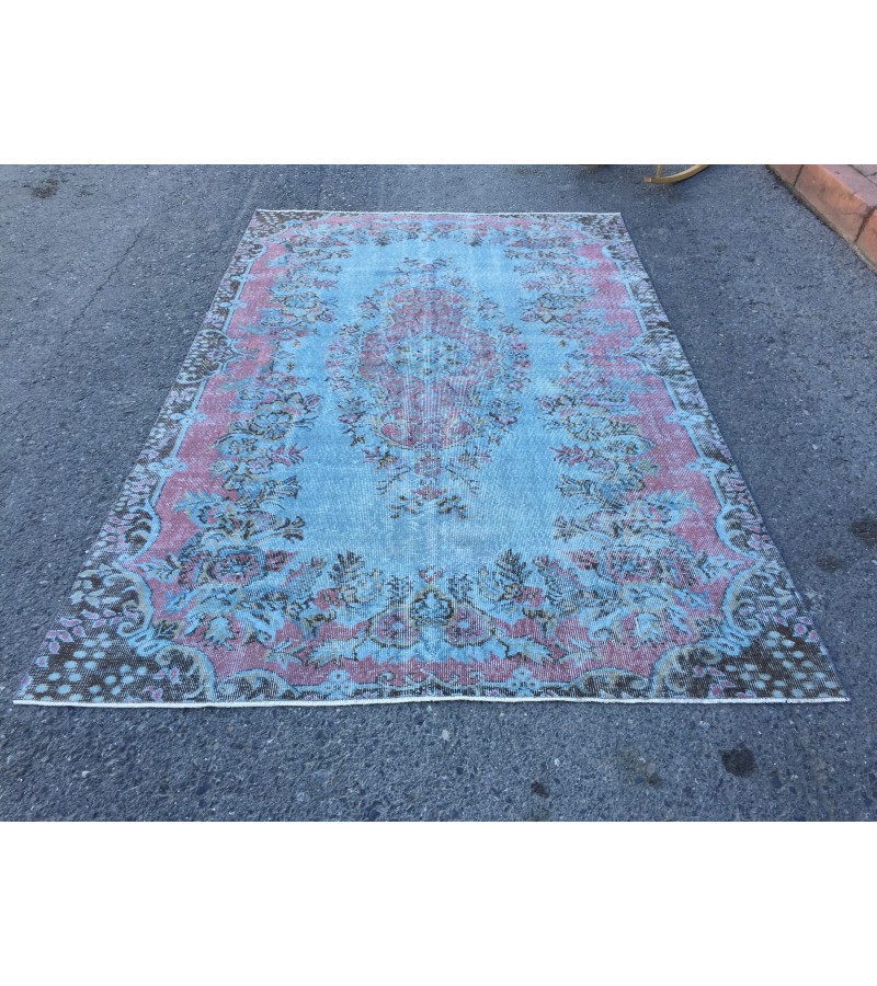 5x8 hand woven rug, wool rug, kitchen rug, Handmade rug , 5'4 X 8'3 living room rug