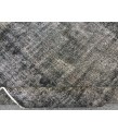 5x9 Black Grey Brown Turkish rug , wool rug, distressed rug, 5'4 X 8'11 Handmade Rug