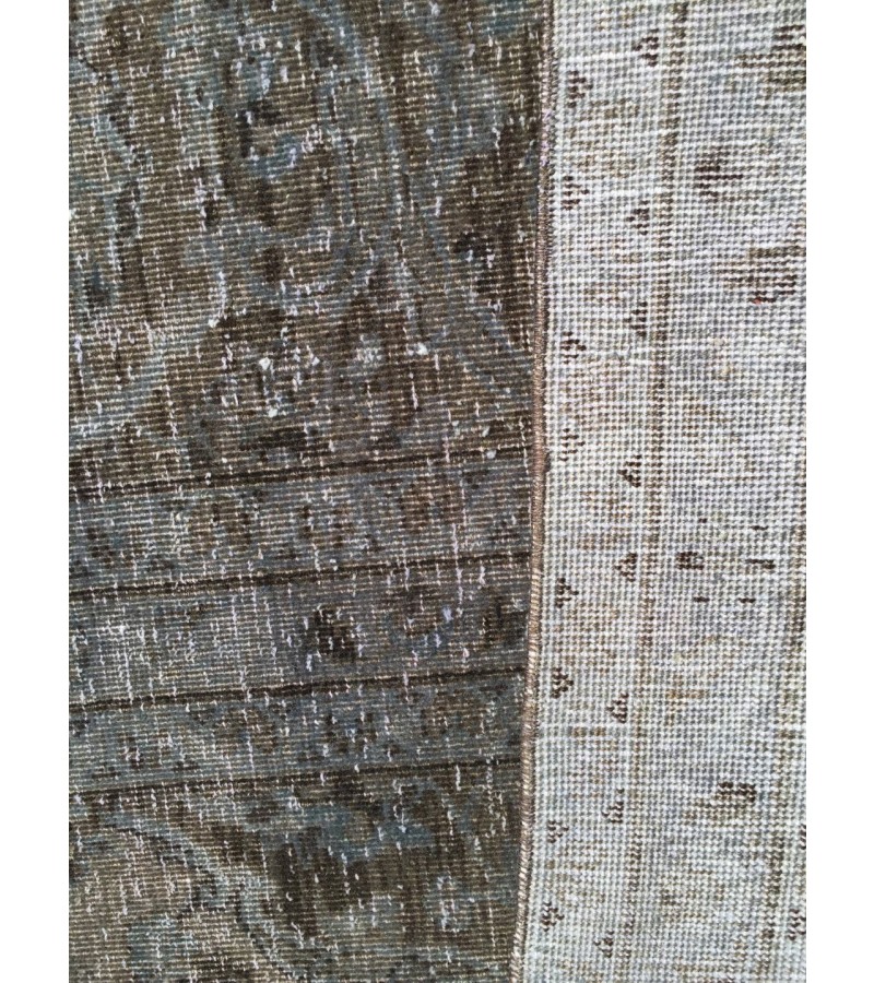 9x14 Vintage Area Rug , Turkish Rug for Living room 9'3 X 14'1 , Abstract rug