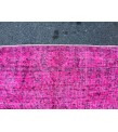 6x9 pink rug for living room, wool rug, pink rug, 5'8 X 8'10 woven rug