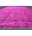 6x9 pink rug for living room, wool rug, pink rug, 5'8 X 8'10 woven rug