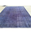 Oversized Purple rug 9x13 , Turkish rug, Vintage rug, 9'5 X 12'9 , Oushak rug, Area rug, Bohemian rug, Living room rug, Wool rug