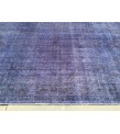 Oversized Purple rug 9x13 , Turkish rug, Vintage rug, 9'5 X 12'9 , Oushak rug, Area rug, Bohemian rug, Living room rug, Wool rug