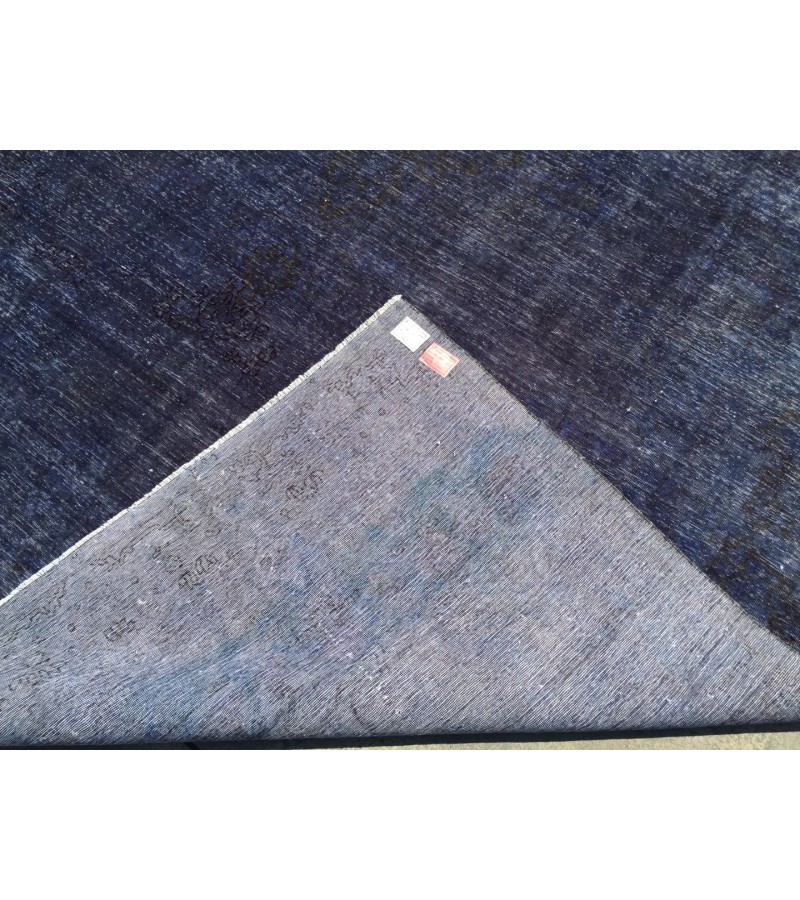 Oversized Purple rug 9x13 , Turkish rug, Vintage rug, 9'5 X 12'9 , Oushak rug, Area rug, Bohemian rug, Living room rug, Wool rug