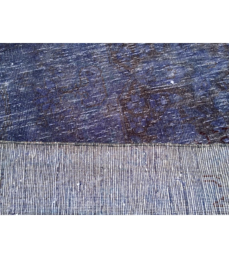 Oversized Purple rug 9x13 , Turkish rug, Vintage rug, 9'5 X 12'9 , Oushak rug, Area rug, Bohemian rug, Living room rug, Wool rug