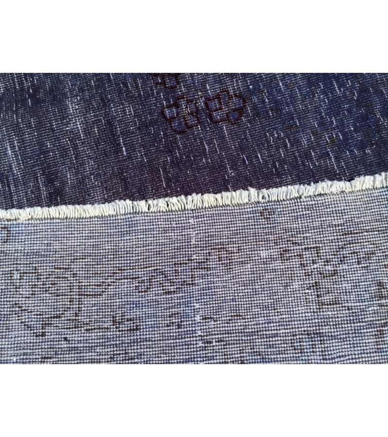 Oversized Purple rug 9x13 , Turkish rug, Vintage rug, 9'5 X 12'9 , Oushak rug, Area rug, Bohemian rug, Living room rug, Wool rug