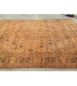 Oversize Orange rug 10x13 , Bohemian rug, Vintage rug, Large size rug, 9'9 X 12'10 Turkish rug, Antique rug, Boho rug