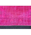 6x10 distressed pink blue rug, bedroom Rug, Handmade Rug, 6'5 X 9'9 vintage Rug