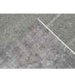 5x10 hand knotted grey rug, office rug, Turkish rug , 5'5 X 9'8 Handmade Rug