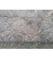 5x10 hand knotted grey rug, office rug, Turkish rug , 5'5 X 9'8 Handmade Rug