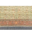 6x9 Turkish handmade rug, vintage rug, 6'3 X 9'1 Beige Orange Bedroom Rug 
