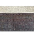 5x7 dark deco dining room rug, distressed rug, retro bedroom rug