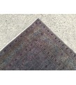 5x7 dark deco dining room rug, distressed rug, retro bedroom rug