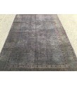 5x7 dark deco dining room rug, distressed rug, retro bedroom rug
