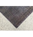 5x7 dark deco dining room rug, distressed rug, retro bedroom rug