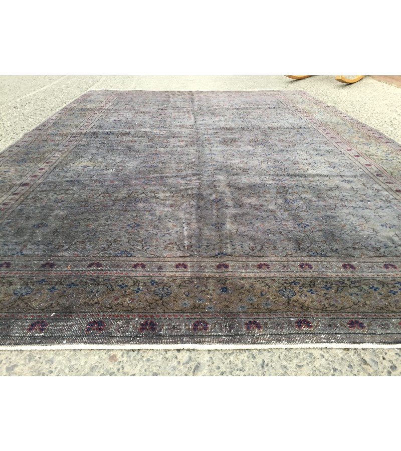 5x7 dark deco dining room rug, distressed rug, retro bedroom rug