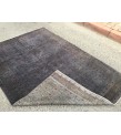 5x7 dark deco dining room rug, distressed rug, retro bedroom rug